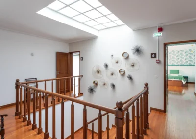 Residência de Estudantes em Aveiro | Espaço interior - escadas